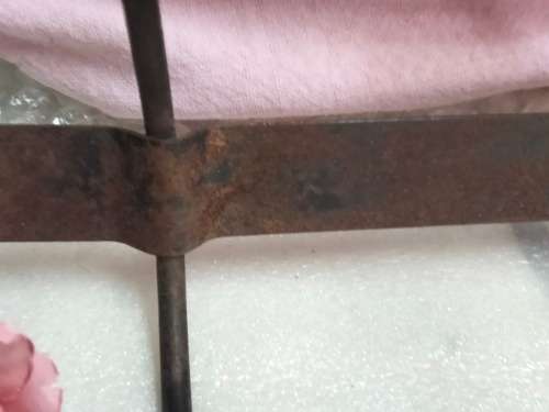 metal Wall mount Hooks 2 Double 4 porcelain blue stars Look at my Buy Now listings No Waiting