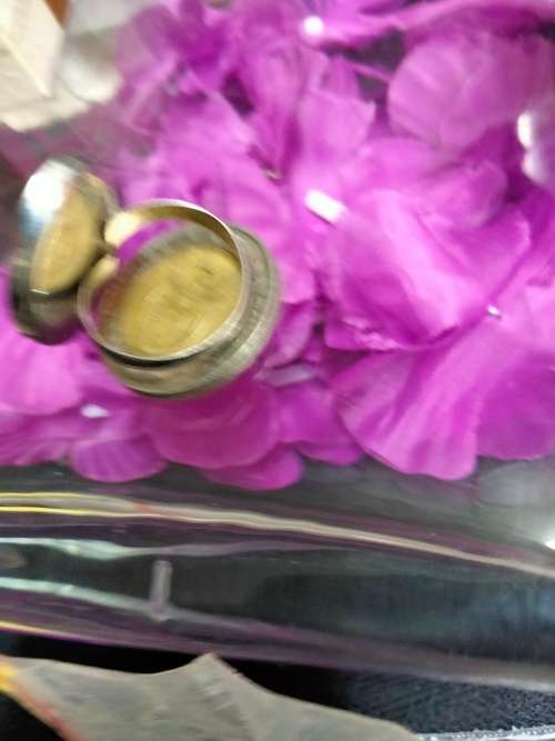 Dress RING Mother of Pearl Smooth Silver tone metal   LOOK At My BUY NOW LISTING NO WAITING