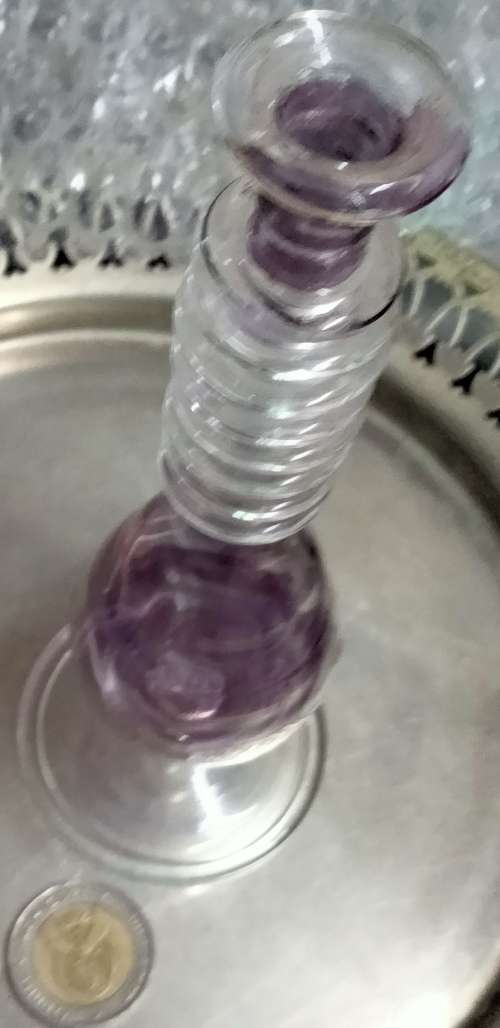 Perfume Bottle -Egyptian hand made Glass  CHARMING