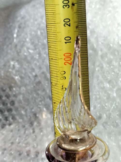 Perfume Bottle -Egyptian hand made Glass  CHARMING
