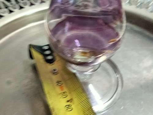 Perfume Bottle -Egyptian hand made Glass  CHARMING