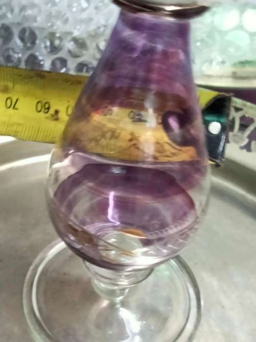 Perfume Bottle -Egyptian hand made Glass  CHARMING