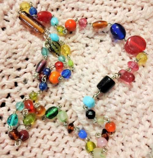 Necklace Murano Multi Colours + Shapes + Sizes