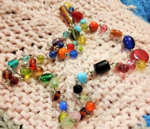 Necklace Murano Multi Colours + Shapes + Sizes