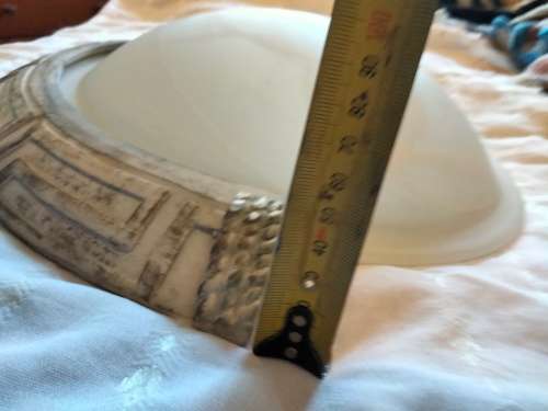 Lamp shade Glass+Wall light Half round Greek key decor for 1 BID*Look At My BUY NOW items*NO WAITING