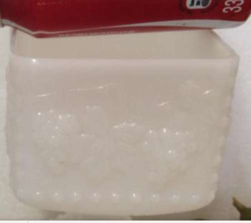 Milk Glass Pedestal Candy Dish