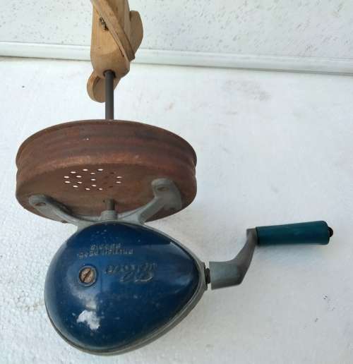 BLOW Butter churn Top+ wood paddle Look at my Buy Now listings No Waiting