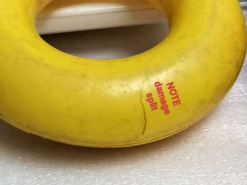 2 !!! 1 VTG FISHER PRICE ROCK-A-STACK motor skills toy 5 colourful rings+1 Big tooth Rocks musical b