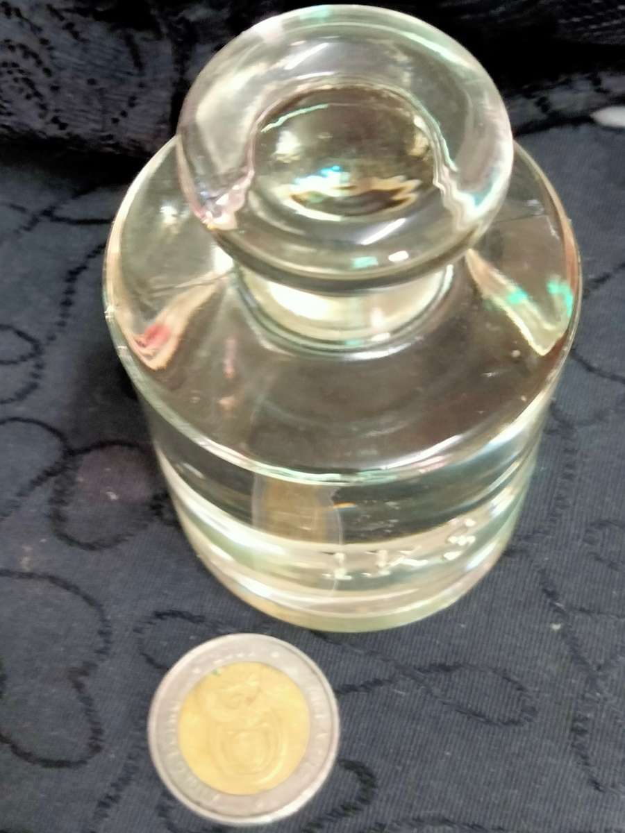 WEIGHT  1 kg Glass Apothecary weight used in Laboratory  LOOK At My BUY NOW LISTINGS*NO WAITING