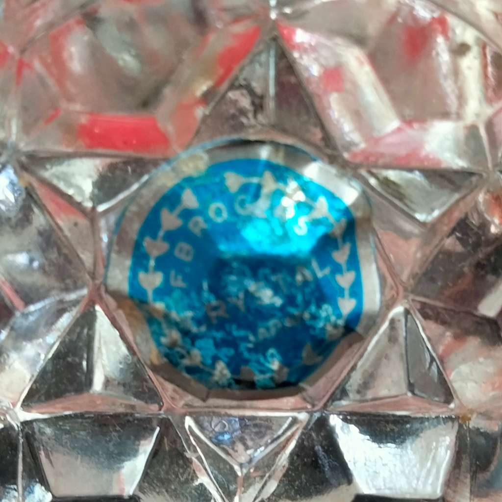 SALTS - 4 FB Rogers Crystal Japan glass salt+pepper shakers + EPNS* Lids+