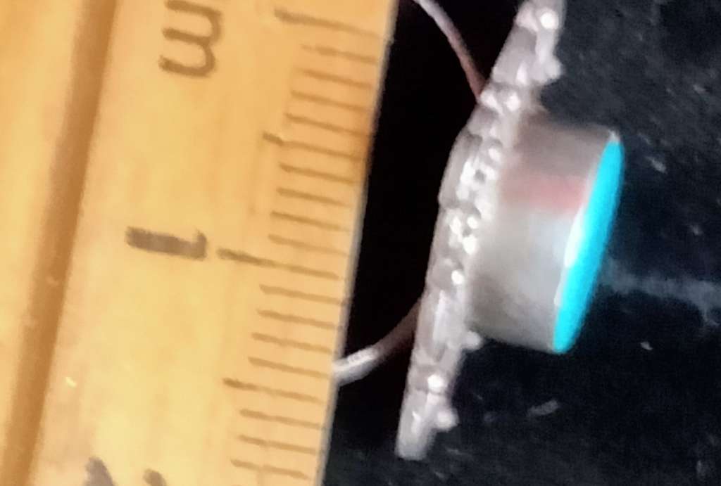 Neck chain* 925stamp on Bale +Dress ring 925 Torquoise faux LOOK  At My BUY NOW LISTINGS NO WAITING