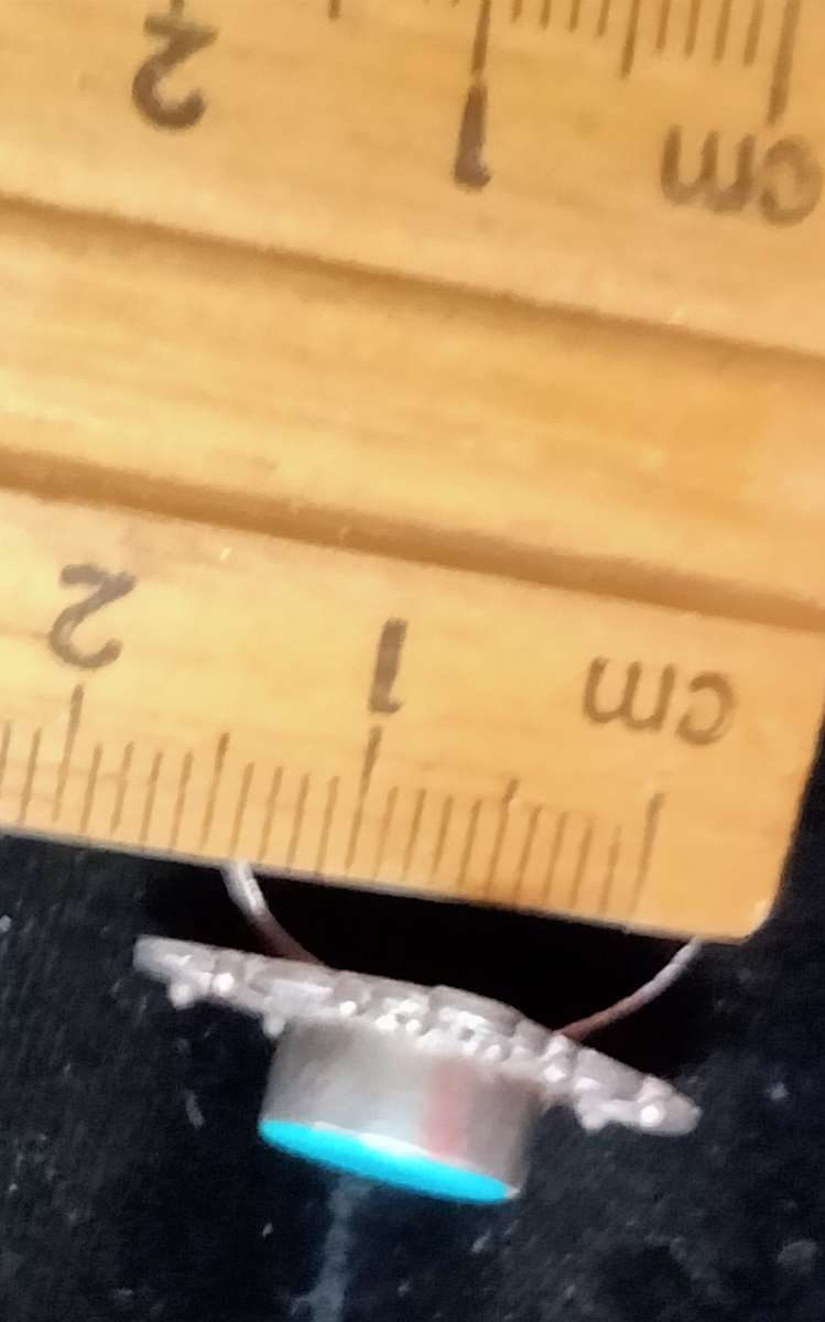 Neck chain* 925stamp on Bale +Dress ring 925 Torquoise faux LOOK  At My BUY NOW LISTINGS NO WAITING