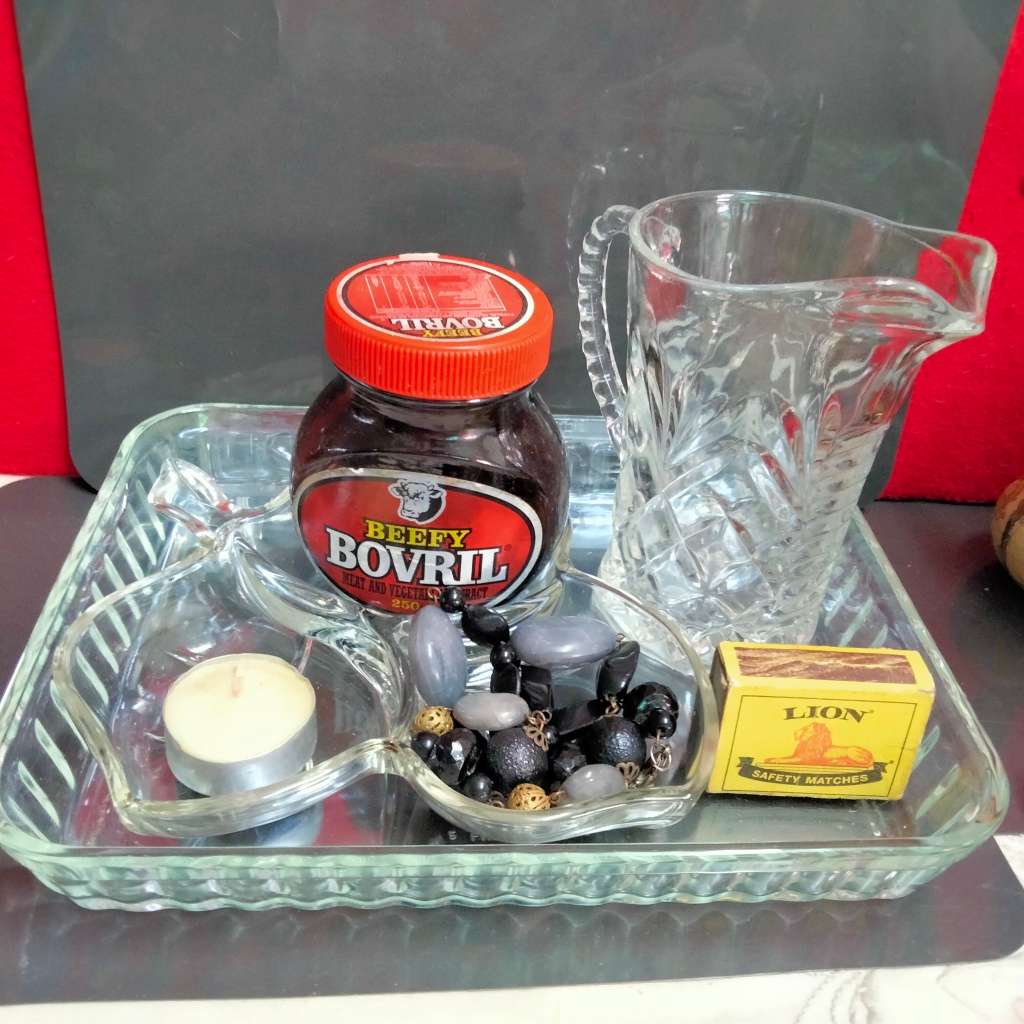 Arcusine Rectangular dish can bake in  1 leaf shape serving dish 1 early diamond Prescut Jug vintage