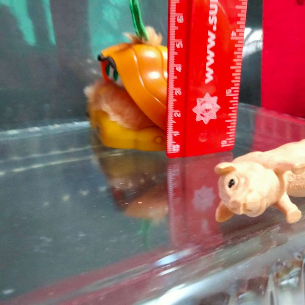 2001 Furby McDonalds figurine hard plastic+Buddy pig  Look at my Buy Now listings No Waiting