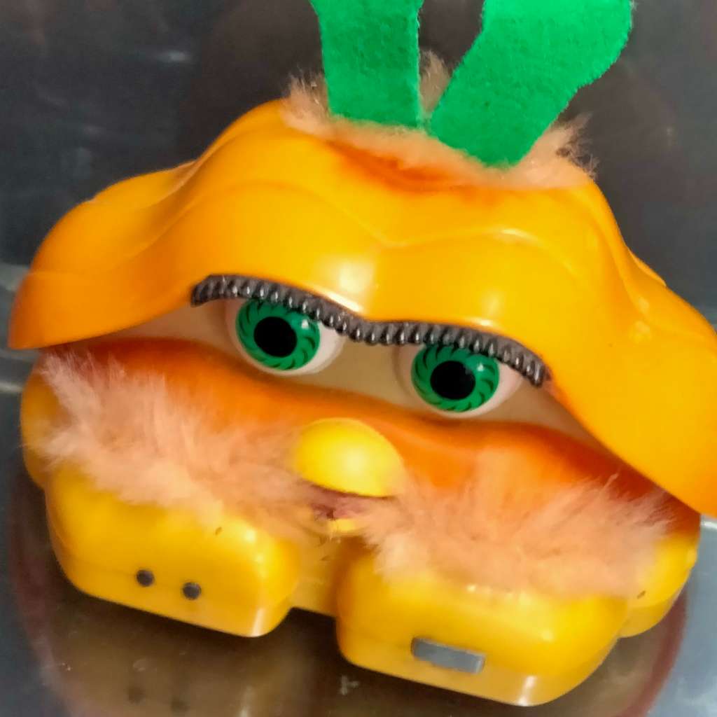 2001 Furby McDonalds figurine hard plastic+Buddy pig  Look at my Buy Now listings No Waiting