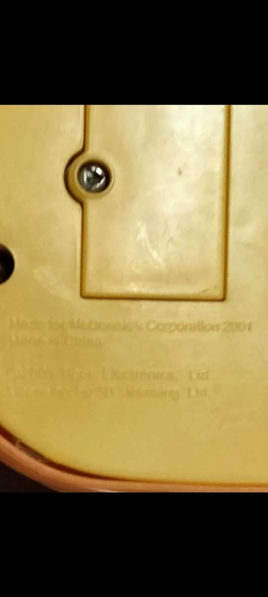 2001 Furby McDonalds figurine hard plastic+Buddy pig  Look at my Buy Now listings No Waiting