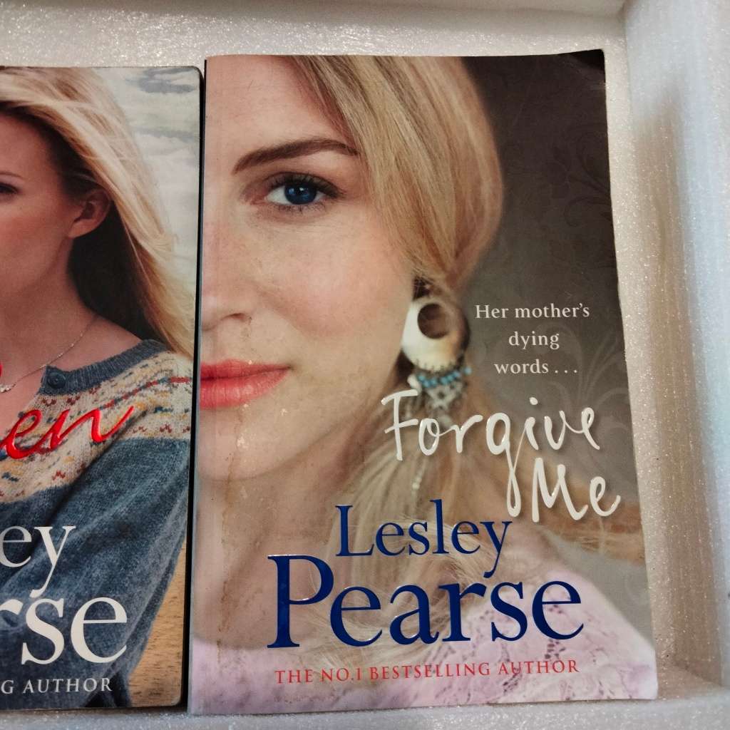Book  LESLEY PEARSE - STOLEN +  FORGIVE ME Soft cover pre-owned
