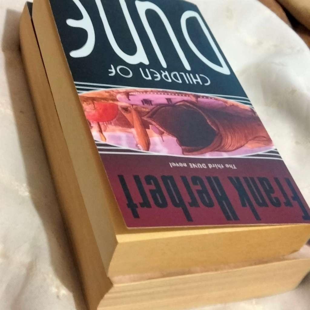 DUNE Frank HERBERT edition PB 2021Soft+Children of DUNE PB 2003 Soft coverR150.00each pre-owned