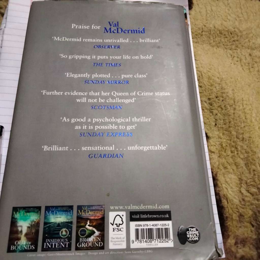 Book USED Author Val McDermid How The Dead Speak PB2017 HARDCOVER*LOOK At My BUY NOWitems*NO WAITING