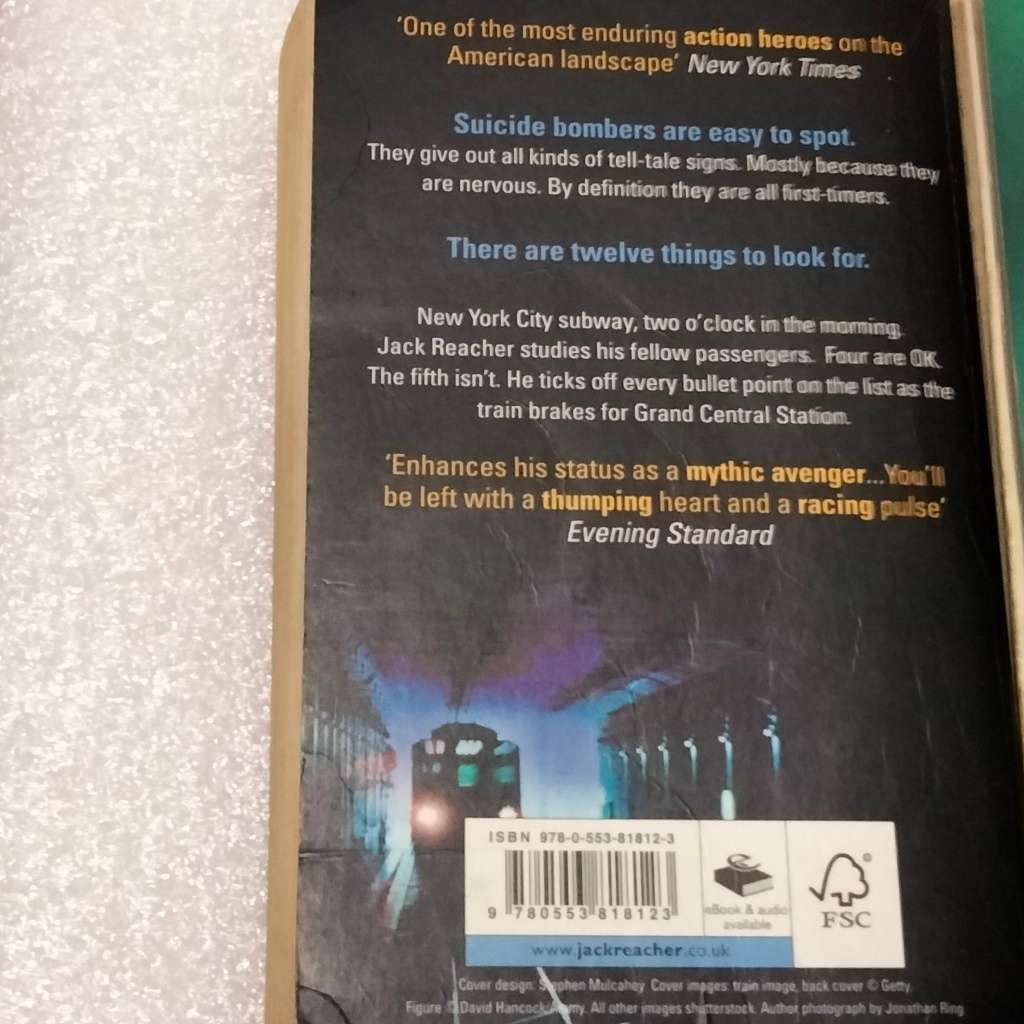 Author LEE CHILD GONE TOMORROW PB 2010GB+WORTH DYING FOR series Reacher PB2011 softcover Pre-owned