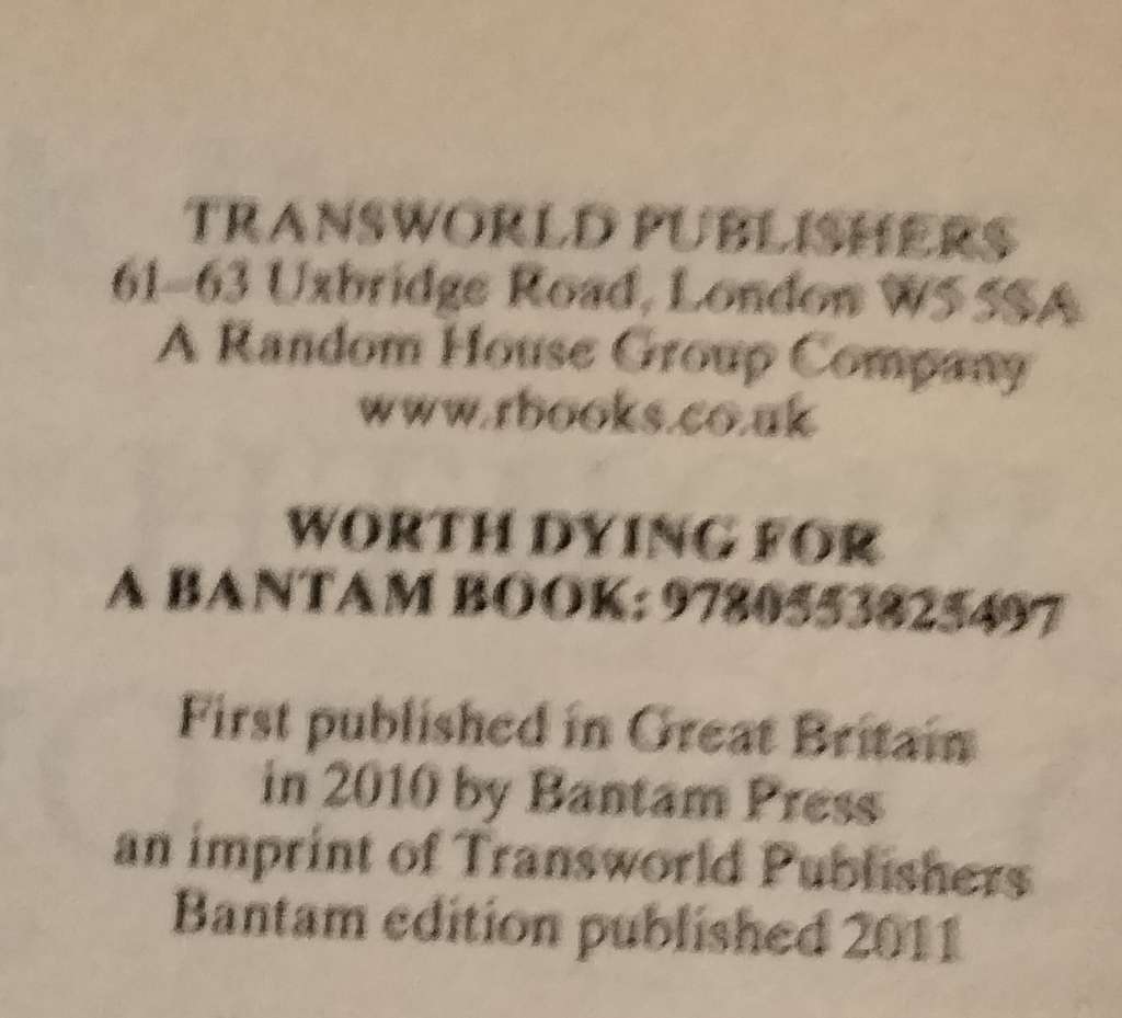 Author LEE CHILD GONE TOMORROW PB 2010GB+WORTH DYING FOR series Reacher PB2011 softcover Pre-owned