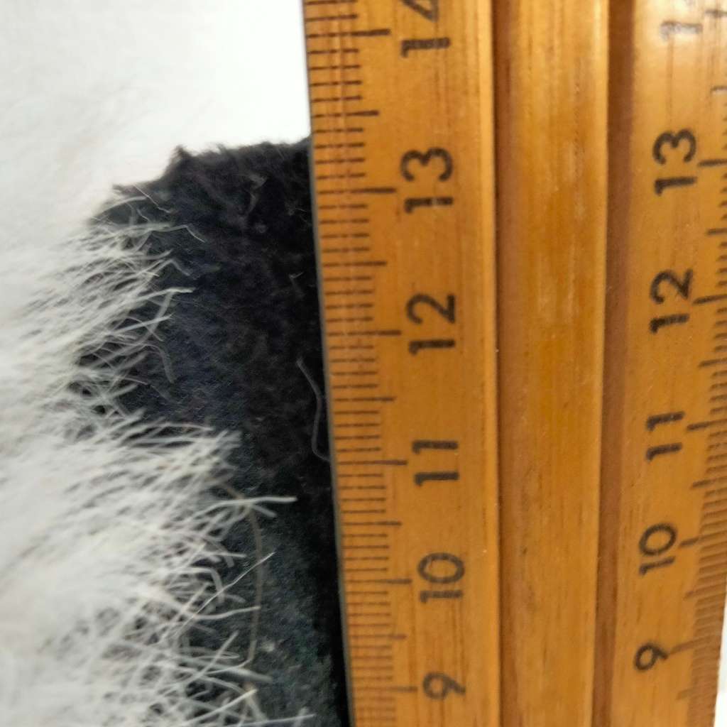 1998 SKUNK FURBY Neon green eyes white stripe china Look at my Buy Now listings No Waiting