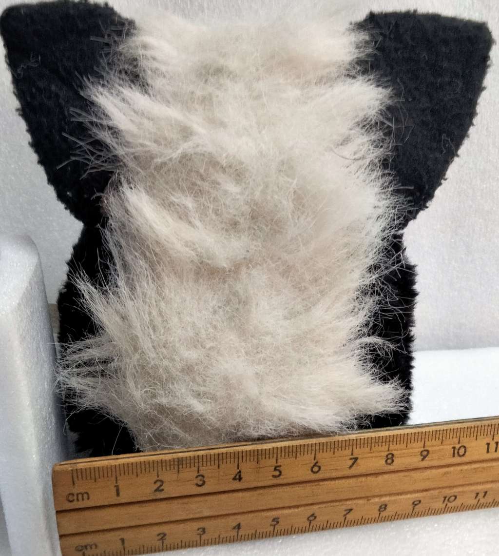 1998 SKUNK FURBY Neon green eyes white stripe china Look at my Buy Now listings No Waiting