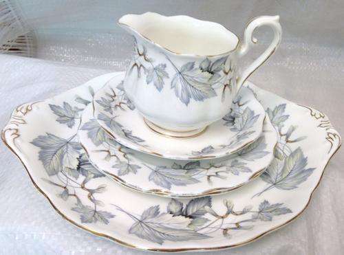 1X CREAMER[small milk jug only] -ROYAL ALBERT5"SILVER MAPLE*Other items Not Included