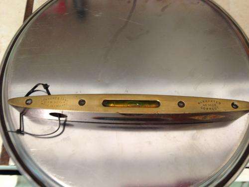 Sprit Level- Circa 1960- Wood and Bras- J RABONE&SONS BURMINGHAM made in England Warranted No 1625