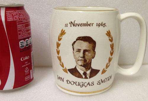 Mugs-1 Rhodesian Independence*BUY NOW closese as u bid on it NO NEED TO WAIT