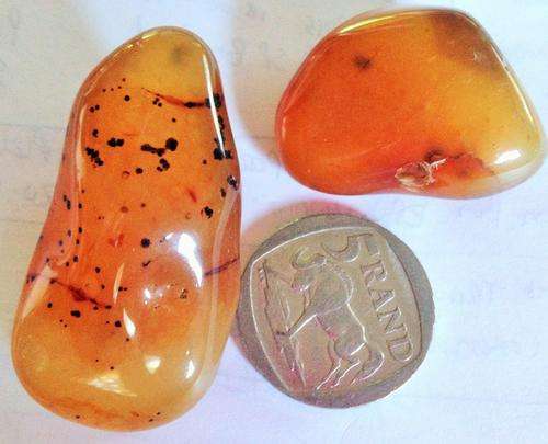 two  BEAUTIFUL Baltic Amber "Organic Gemstone" The Best Of gemstones