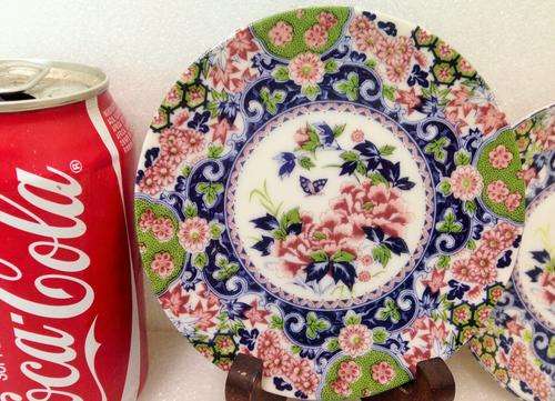 2 small PLATES *GENUINE CERTIFIED COLLECTORS  IMARI*L@@K* BEAUTIFUL TWO