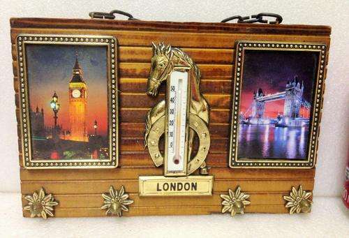 LONDON Bridge Scene Barometer+ key holder