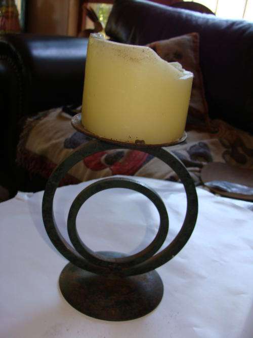 RETRO CANDLE HOLDER