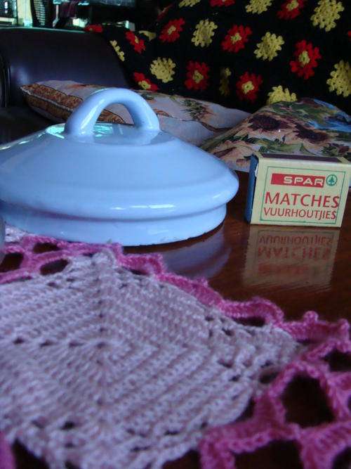 ENAMEL BUE LID ONLY -SPARE  size137mm