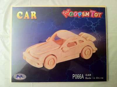 wooden crafts car