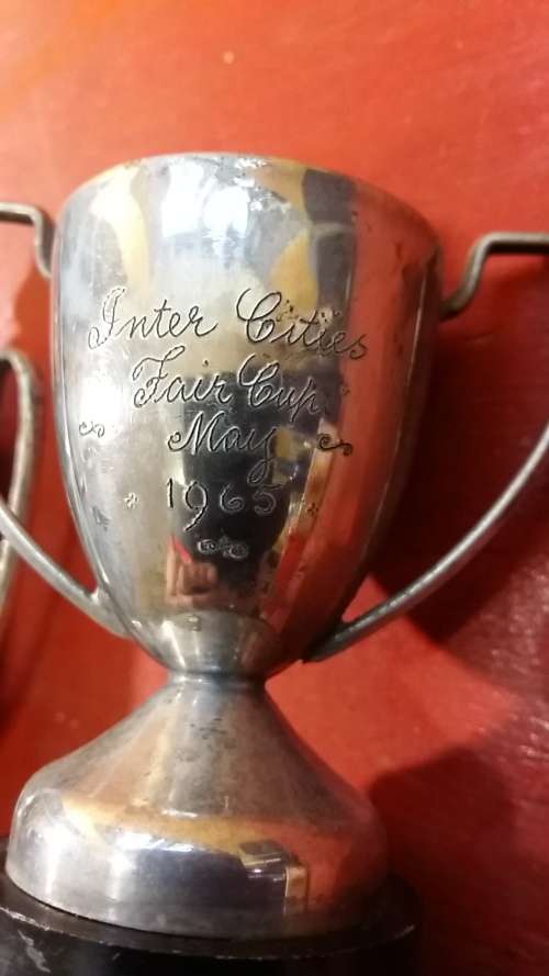 SET OF 4 MINIATURE VINTAGE TROPHIES