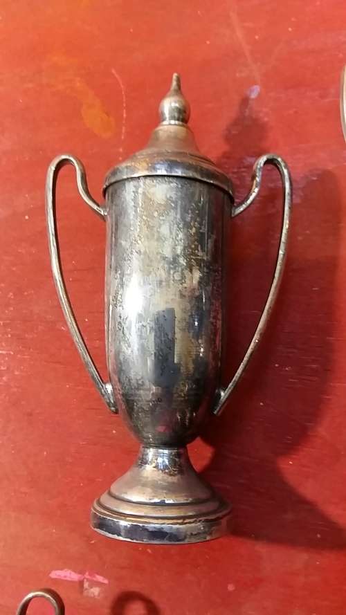 SET OF 4 MINIATURE VINTAGE TROPHIES