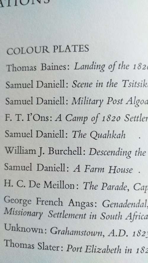 Book : Thomas Pringle in South Africa 1820-1826 by John Robert Wahl