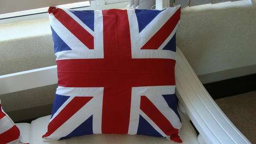 Beautiful Union Jack cushions