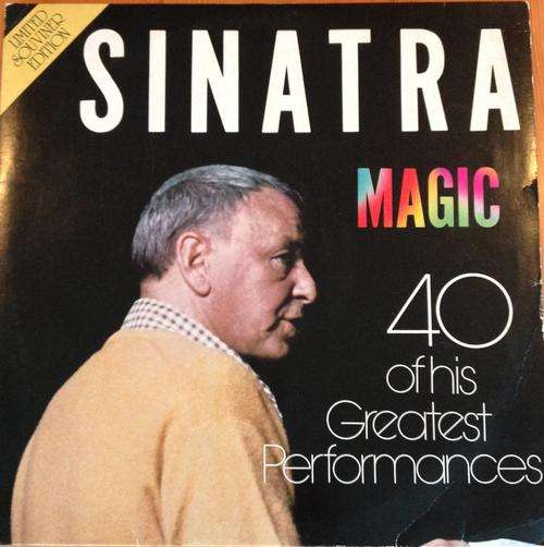 Frank Sinatra - 40 of his greatest performances - Vinyl LP Record