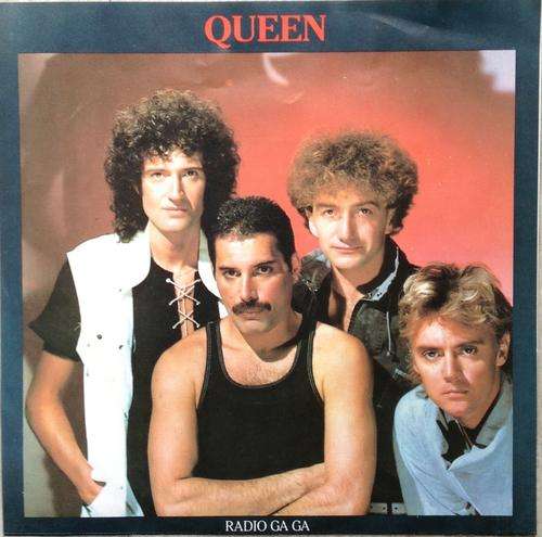 Queen - Radio GaGa/ I go crazy (single) - Vinyl LP Record