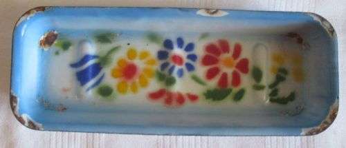 ENAMEL TOOTHBRUSH HOLDER