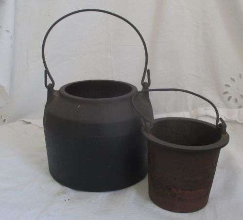 CAST IRON GLUE POT