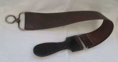 LEATHER SHARPENING STROP FOR CUT THROAT RAZOR
