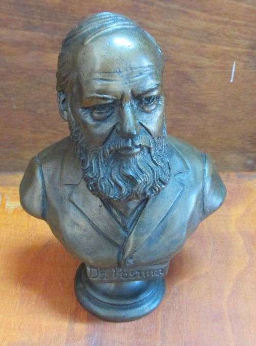 PHIL MINNAAR    COLD CAST BRONZE BUST     DONE 1984     " Ds Postma "