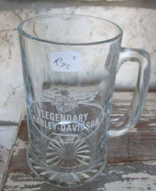 LEGENDARY HARLEY DAVIDSON BEER MUG