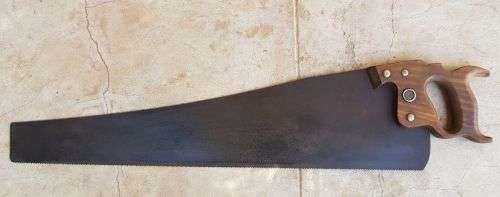 VINTAGE SAW " WARRANTED SUPERIOR "STAMP.