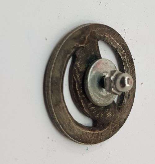 METAL BIKE BADGE POPPY DAY RUN CAPE TOWN 2015