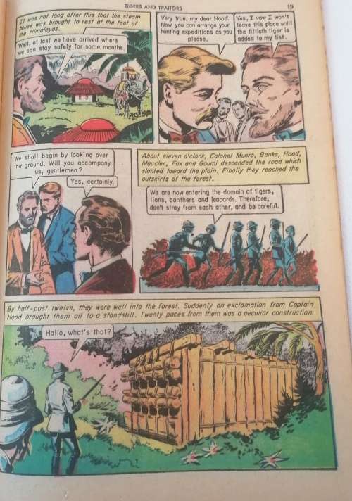 Classics Comics. Classics illustrated Tigers and traitors No 166